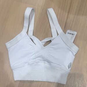 Fp movement white sports bra